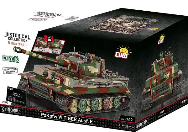 COB2807 - Tank PzKpfw VI Tiger Ausf. E - Exclusive Edition - 8000 Onderdelen - 1