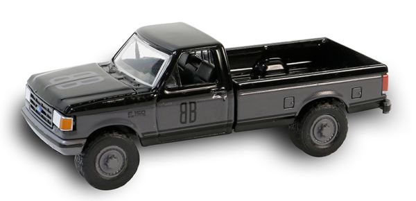 GREEN28150-E - FORD F-150 XL 1990 zwart uit de BLACK BANDIT serie in blisterverpakking - 1