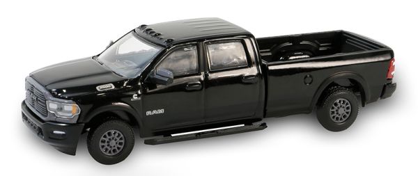 GREEN28150-F-NOIR - RAM 2500 Laramie 2024 zwart uit de BLACK BANDIT serie in blisterverpakking - 1