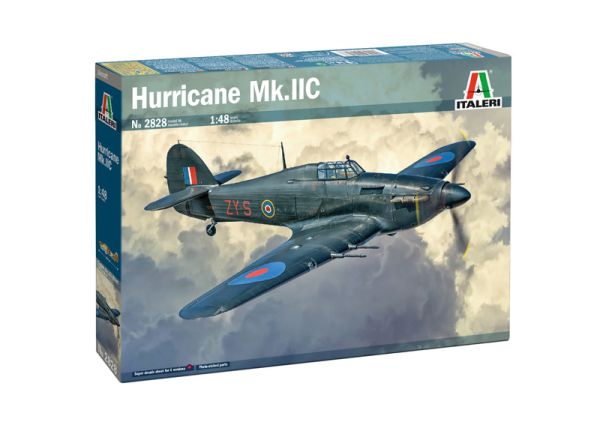 ITA2828 - Monteren en schilderen van het vliegtuig HURRICANE Mk.IIC - 1