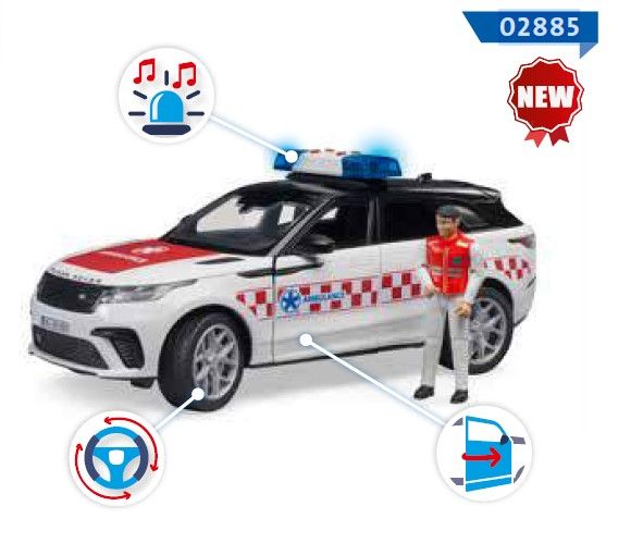 BRU2885 - RANGE ROVER Velar Ambulance met chauffeur - 1