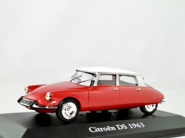 ATL2891005 - CITROEN DS 1963 rood met wit dak - 1