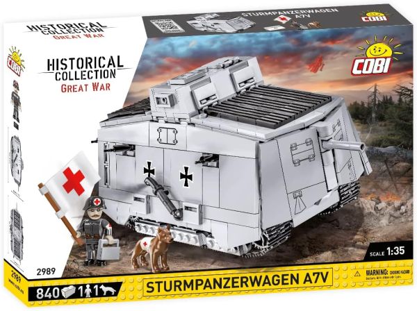 COB2989 - Tank STURMPANZERWAGEN A7V - 840 st. - 1