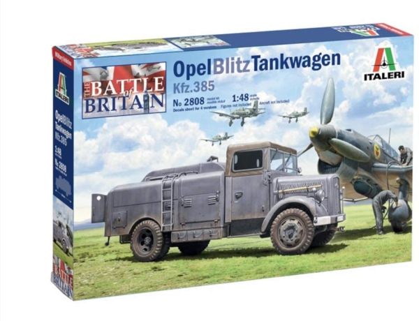 ITA2808 - Opel Blitz Tankwagen Kfz.385 voertuig om te monteren en te schilderen - 1