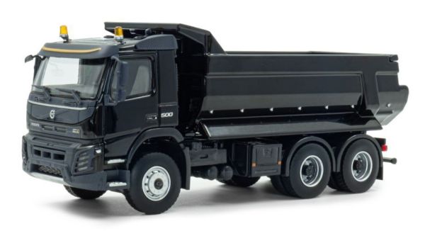 MOT300089 - Kipper zwart gelimiteerde oplage van 750 stuks - VOLVO FMX 6x4 - 1