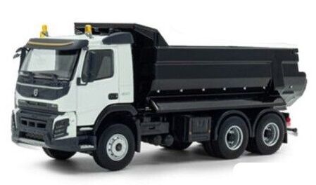 MOT300090 - Witte dumptruck gelimiteerde oplage van 750 stuks - VOLVO FMX 6x4  - 1