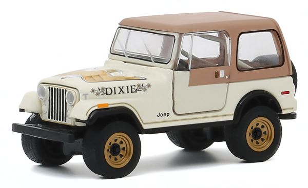 GREEN30175 - JEEP CJ-7 1979 Golden Eagle uit de DIXIE-serie in blisterverpakking - 1