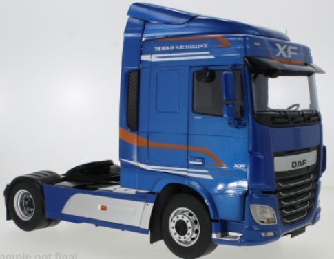 PRX30221 - 2018 DAF XF Space Cab 4x2 Metallic Blauw - 1