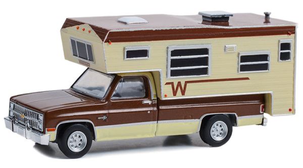 GREEN30407 - 1982 CHEVROLET C20 Silverado Camper uit de Winnebago serie in blisterverpakking - 1