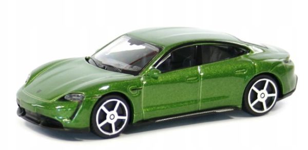 BUR30433 - PORSCHE Taycan 2018 metallic groen - 1