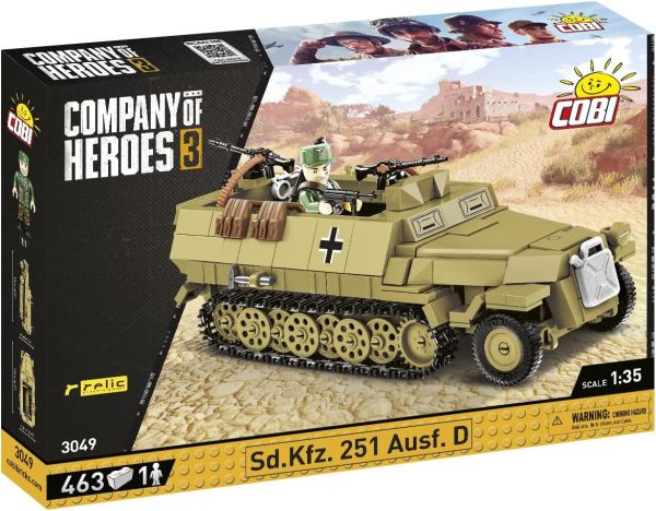 COB3049 - Char SD. KFZ. 251 Ausf.D - 463 stuks - 1