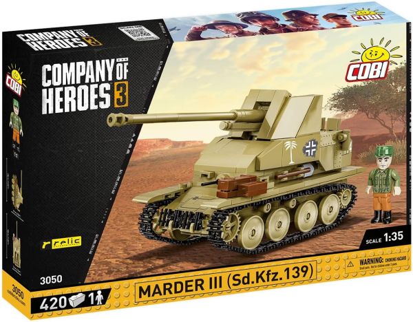 COB3050 - Tank MARDER III Sd.Kfz.139 - 420 stuks - 1