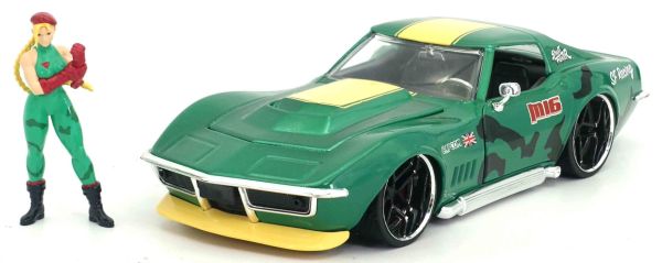 JAD30837 - CHEVROLET Corvette Stingray 1969 met CAMMY-figuurtje - 1