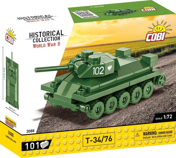 COB3088 - Tank T-34/76 - 101 stuks - 1