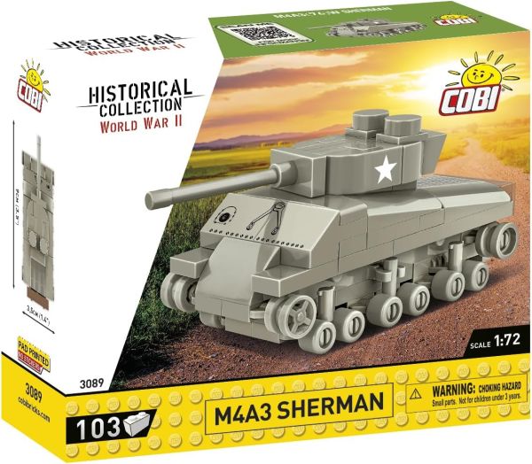 COB3089 - SHERMAN M4A3-tank - 103 stuks - 1