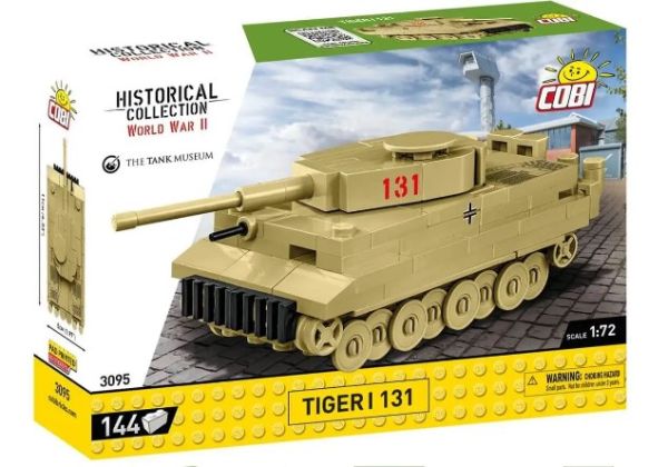 COB3095 - Tank TIGER I 131 – 144 onderdelen - 1