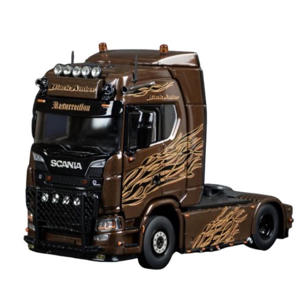 IMC31-0281 - SCANIA Serie Hoog Dak 4x2 Volgende generatie ZWART AMBER - 1