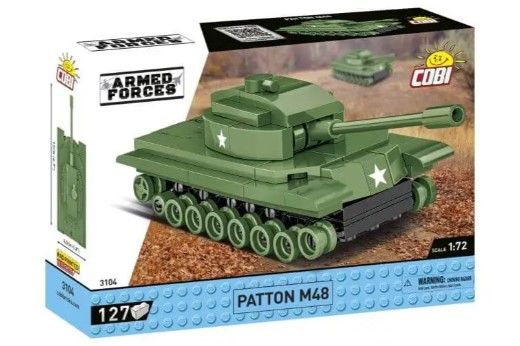 COB3104 - PATTON M48-tank - 127 stuks - 1