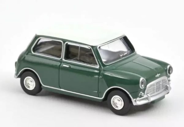 NOREV310523 - 1964 MINI COOPER S Amandelgroen met wit dak - 1