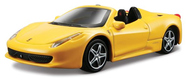 BUR31134GE - FERRARI 458 Spider Geel - 1