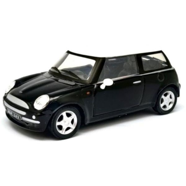 CAR31460 - MINI Cooper Zwart met wit dak - 1