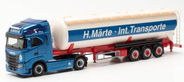 HER314862 - IVECO S-way 4X2 oplegger silo 3 assen MARTE - 1