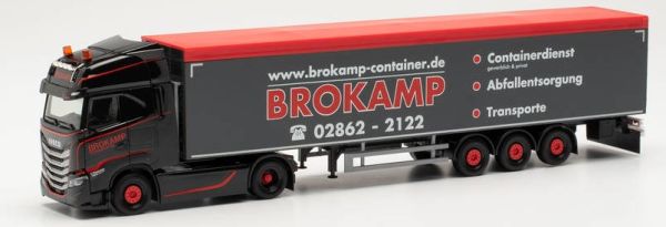 HER315333 - IVECO S-WAY 4X2 oplegger met moving floor 3 assen BROKAMP - 1