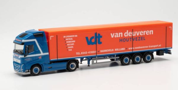 HER315463 - VOLVO FH GL 2020 oplegger met bewegende vloer VAN DEUVEREN - 1