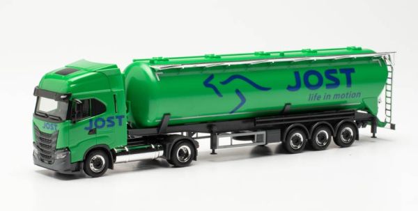 HER315609 - IVECO S-WAY LNG 4x2 oplegger silo 3 assen JOST GROUP - 1