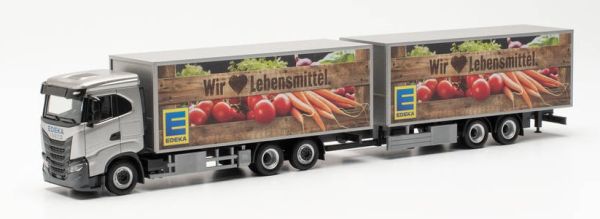 HER315746 - IVECO S-WAY ND LNG 6x4 met 2-assige koelaanhanger EDEKA - 1