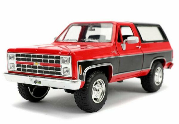 JAD31593 - CHEVROLET K5 Blazer 1980 Rood en Zwart - 1