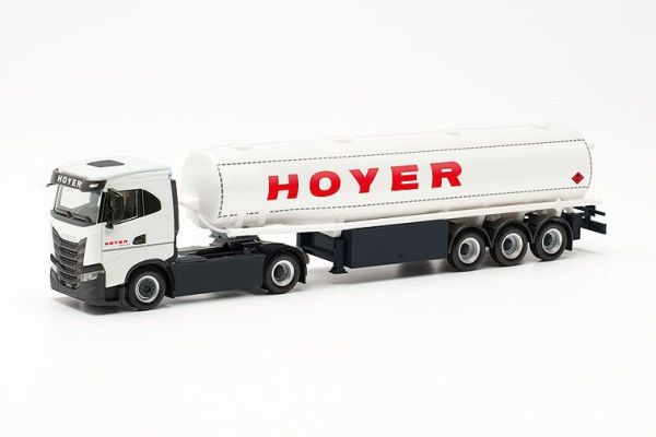 HER315982 - IVECO S-Way ND 4x2 met 3-assige tankwagen HOYER - 1