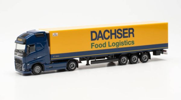 HER316019 - VOLVO FH GL 4x2 semi-koelaanhangwagen 3 assen DACHSER - 1