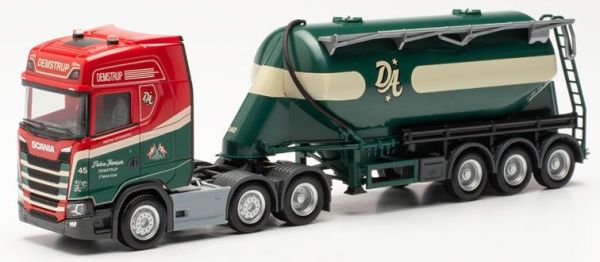 HER316293 - SCANIA 6x2 CS 20 HD met tank 3 assen PREBEN HANSEN rood - 1