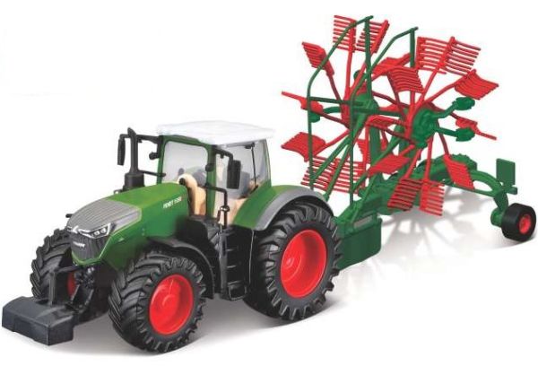 BUR31665 - FENDT 1050 Vario 10cm met windrower - 1