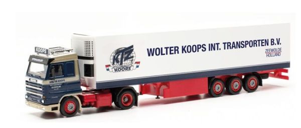 HER316736 - SCANIA 143 4x2 met trailer 3 assen WOLTER KOOPS - 1