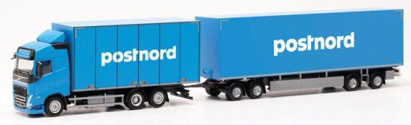 HER316866 - VOLVO FH Gl. XL 6x2 bakwagen met aanhanger 2+2 Assen POSTNORD - 1