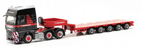 HER316934 - MAN TGX GX 6x2 met 5-assige MAMMOET lage lader - 1