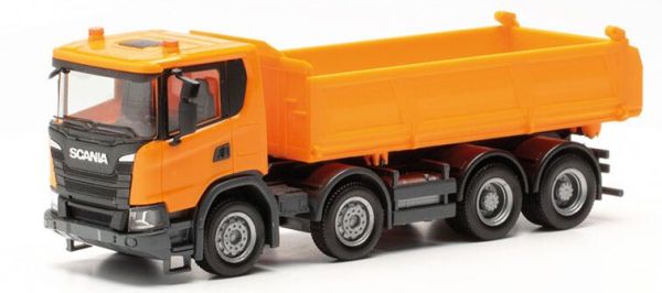 HER316996 - SCANIA XT17 8x4 kipper Oranje - 1