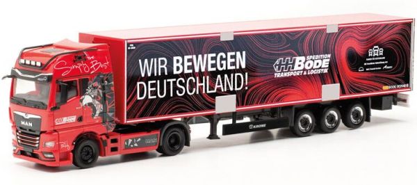 HER317139 - MAN TGX GX 4x2 met 3-assige koelkastaanhangwagen HH Bode - 1