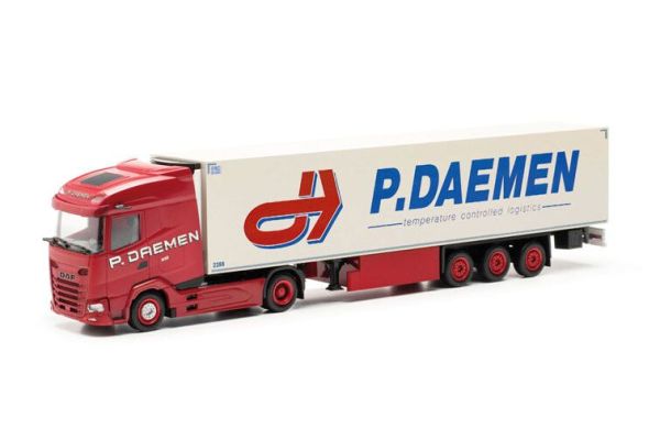 HER317283 - DAF XG 4x2 met 3-assige koelkastaanhangwagen P.DAEMEN - 1