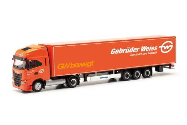 HER317344 - IVECO S-Way LNG 4x2 met 3-assige trailer GEBRUDER WEISS - 1