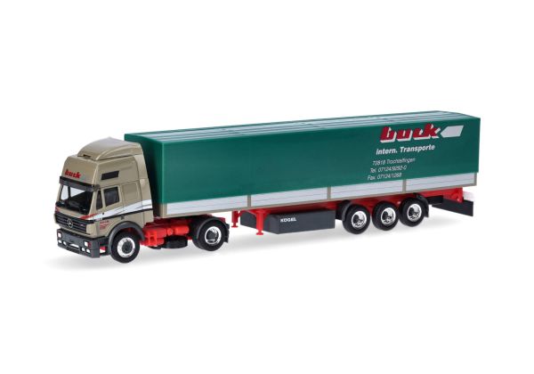 HER317757 - MERCEDES BENZ SK 94 4x2 met 3-assige BUCK-aanhangwagen - 1