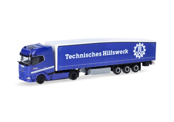 HER317764 - DAF XG 4x2 met 3-assige aanhanger HILFSWERK - 1