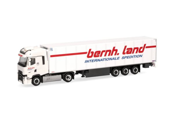 HER317795 - RENAULT T 4x2 met 3-assige koelaanhanger BERNHARD LAND - 1