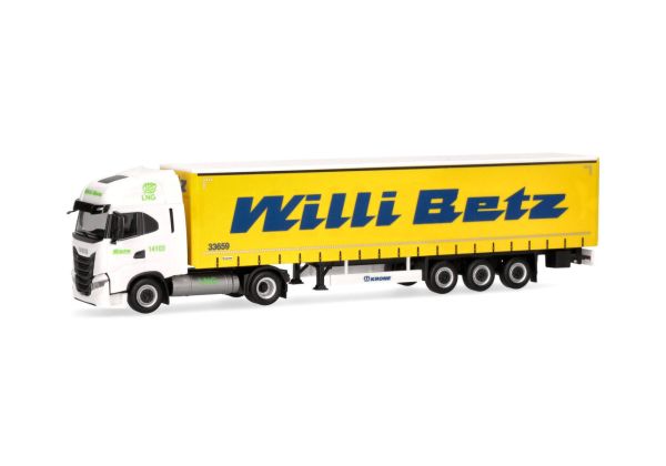 HER317931 - IVECO S-Way LNG 4x2 met 3-assige aanhangwagen WILLI BETZ - 1