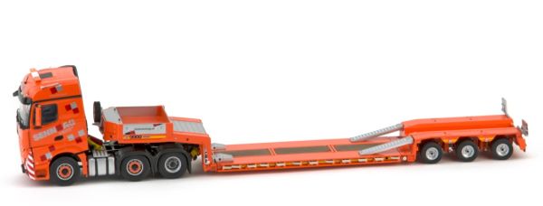 IMC32-0012 - Vrachtwagen Mercedes-Benz SENN AG Actros2 BigSpace 6x2 Goldhofer 3 assige dieplader - 1