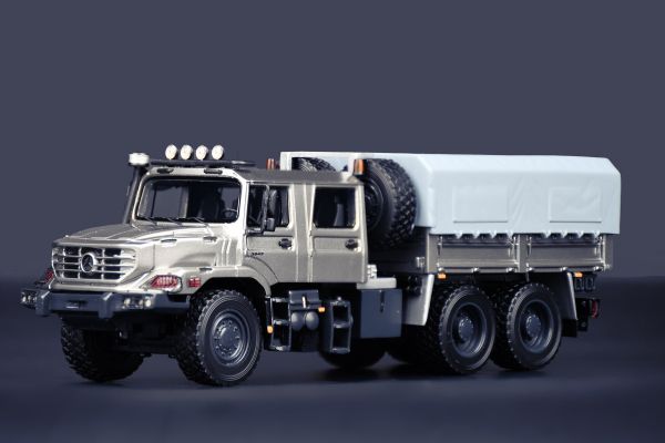 IMC32-0129 - MERCEDES-BENZ Zetros 6x6 bakwagen met dubbele cabine - Beperkt tot 200 eenheden - 1