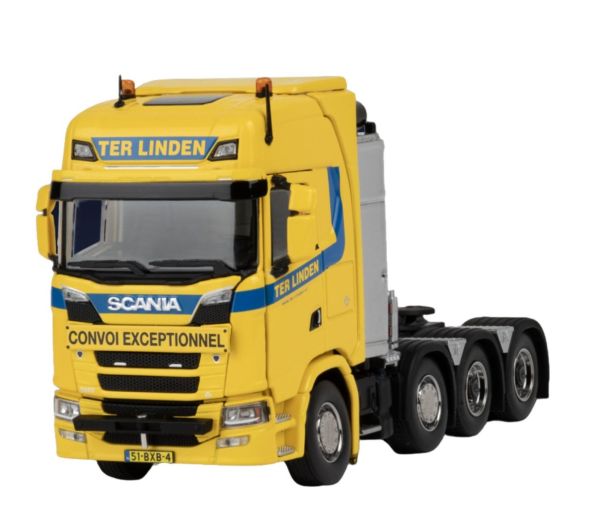 IMC32-0142 - SCANIA S Séries Hoog Dak 8x4 met uitschuifbare aanhanger 3 Assen TER LINDEN - 1