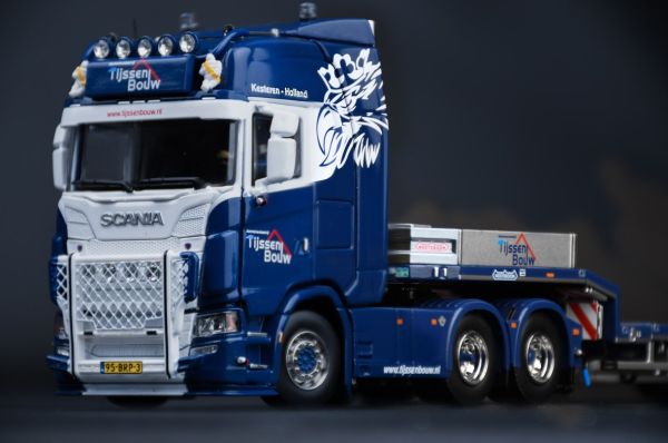 IMC32-0167 - SCANIA S V8 HIGH ROOF 6x4 met 3-assige dieplader NOOTEBOOM TIJSSEN BOUW - 1